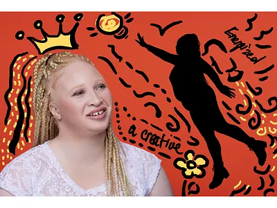 Beauty-Alt: Quiana collaboration diversity illustration individuality photography portraits vector