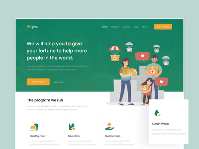 Charity Web app appmobile design mobile ui uiux ux
