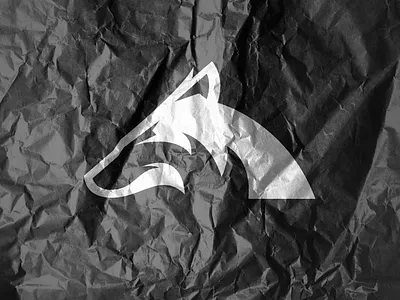 Wolf animal brand branding concept creative design logo logodesigner logofolio mark minimal mockup symbol wolf