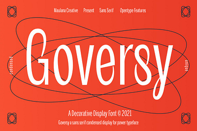 Goversy Condensed Display Font advertising branding classy display display font elegants fashion font fonts lettering logo magazine minimalist modern sans serif serif stylish typeface typography unique