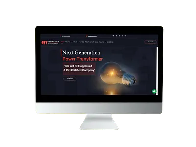 Web Design for ETT Group css php website design wordpress