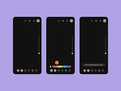 Draw Together : Doodle branding cuberto dark ui design doodle materialdesign sketching