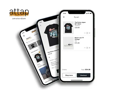 fashion app UI design app branding design logo ui