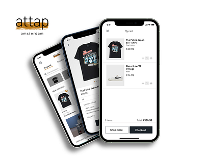 fashion app UI design app branding design logo ui