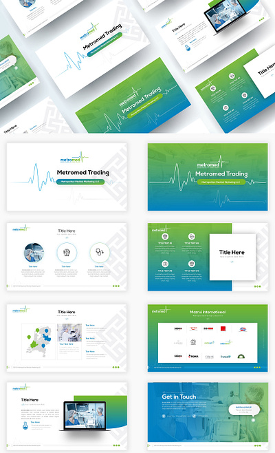 Medical Marketing LLC Corporate Profile Design Ppt design illustration investment investor pitch deck pitch deck design pitch deck template powerpoint presentation powerpoint presentation template