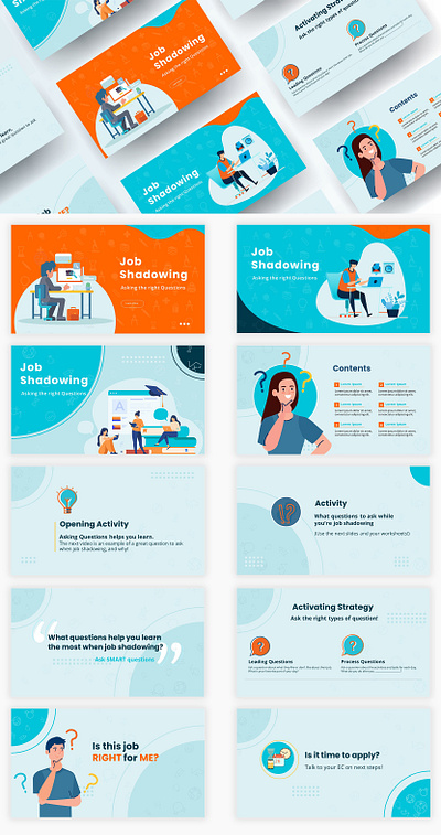 Playful slide deck for an adult employment training ppt design illustration investment investor logo pitch deck pitch deck design pitch deck template powerpoint presentation powerpoint presentation template