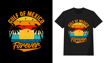 Gulf of Mexico forever T-Shirt Design gulfofmexico gulfofmexicoforever gulfofmexicotshirt mexico mexicolover tshirt tshirtdesign