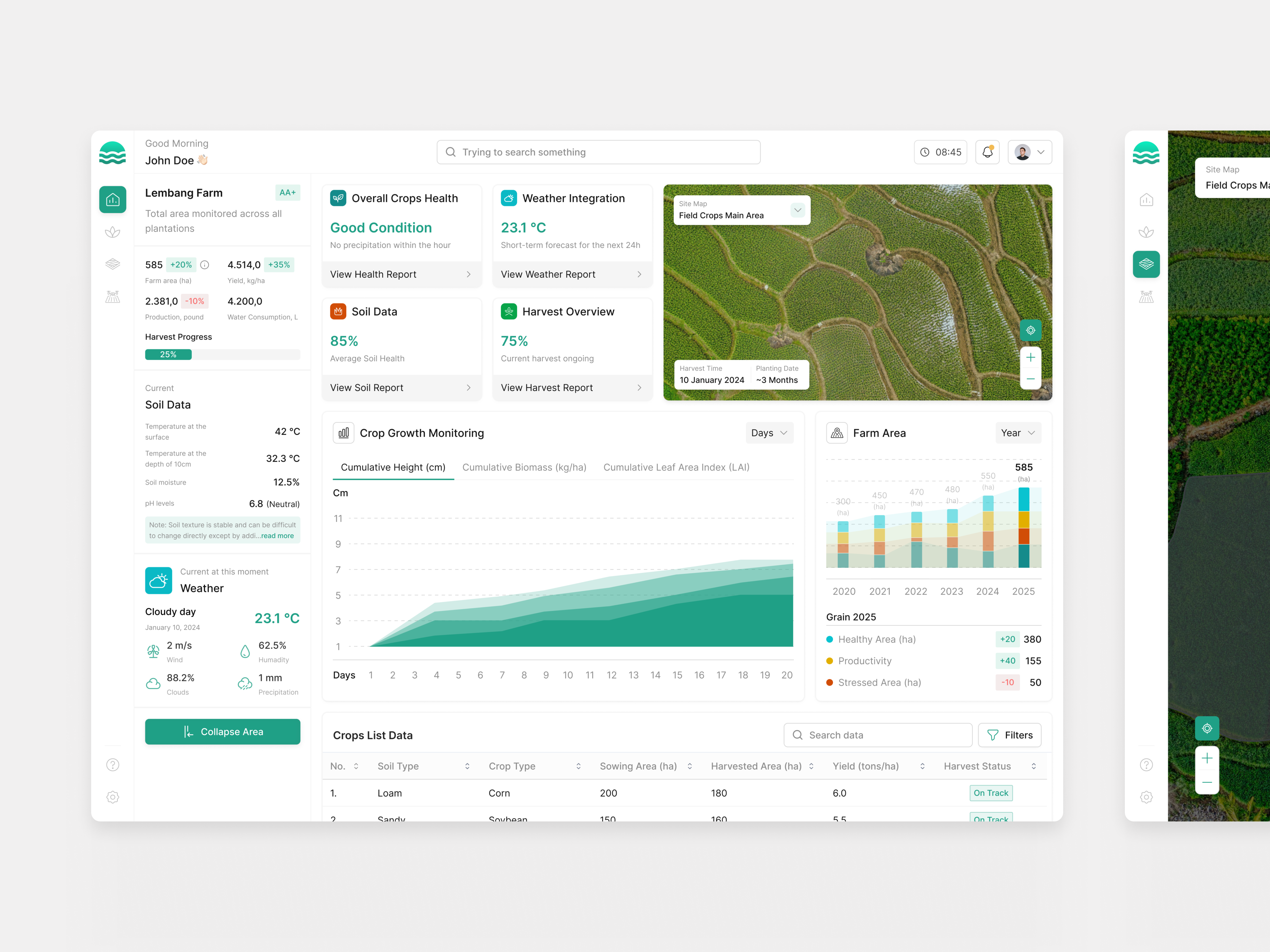Example of Web & Application Design