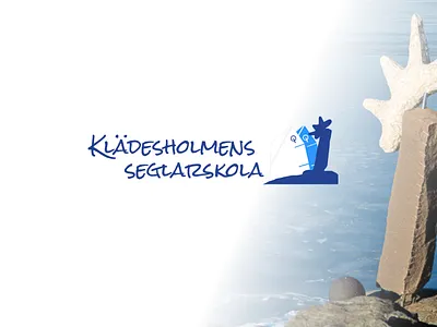 Logo design - Klädesholmens seglarskola branding digitaldesign logodesign