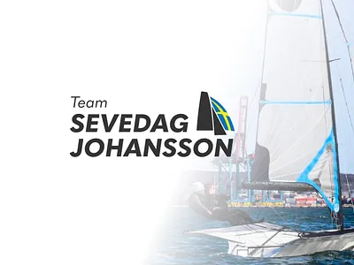 Logo design - Sevedag /Johansson sailing team branding digitaldesign illustrator logodesign