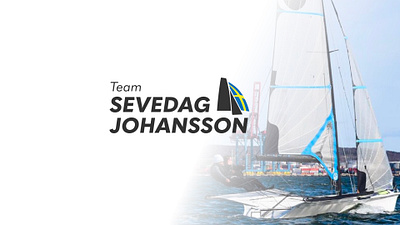 Logo design - Sevedag /Johansson sailing team branding digitaldesign illustrator logodesign