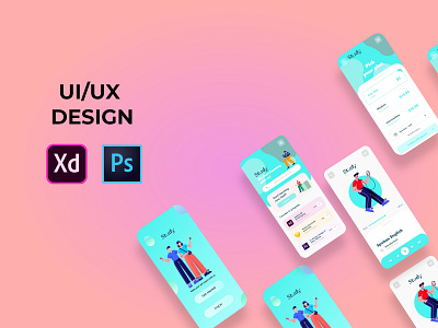 E study app design app app design corporate design crearive creative design design graphicdesign landing page landing page design mobile app mobile app design ui website design