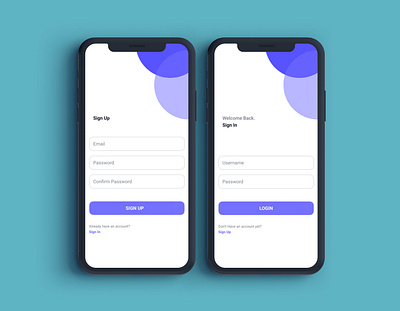 Sign-Up | Sign-In UI Design figma ui ux