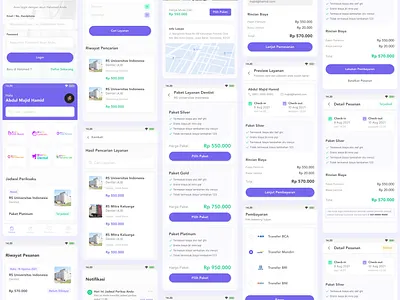 Halomed Mobile UI Design app appointment doctor health medical mobile app ui ux web
