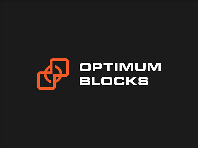 Optimum Blocks Logo brand designer development development logo digital logo graphic designer it logo letter logo letter o logo designer logo for sale logo maker square stock logos symbol