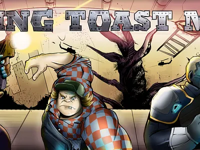 Company Promotions: Brand Banner Comic Style