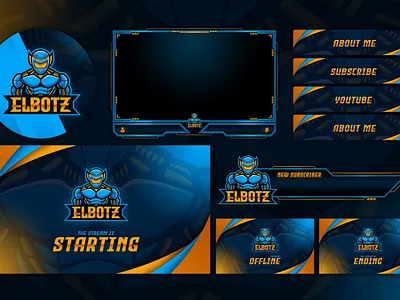 Graphics for streamers animation gaming logo gaming overlay graphic design logo motion graphics stream graphics twitch logo twitch overlay