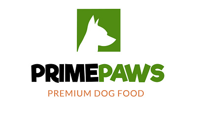 PrimePaws - Logo art branding design flat illustration logo print design vector