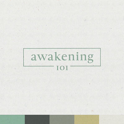 Awakening 101 Branding branding design jillstclair jillstclaircreative logo logodesign wellness branding wellness design