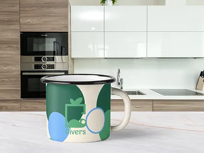 Mockup Mug Givers branding design digital gift logo mockup mug shop