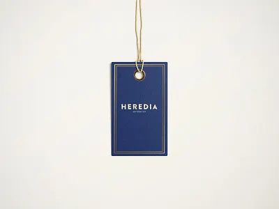 Heredia Swimwear Tag branding design fashion logo swimwear tag