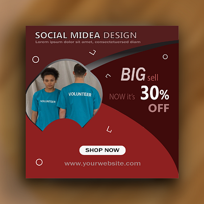 Social media design ads design banner branding design graphic design illustration illustrator vector