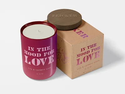 Flicker branding design graphic design lettering logo packaging type typography