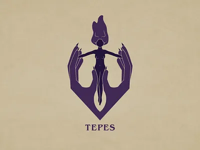 Tepes - 291/365 dark design dracula evil hands logo nude silhouette woman