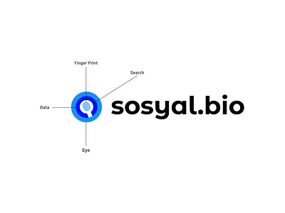 Brand Identity For Sosyal.Bio abstract b2b brand brand identity branding colorful creative logo dribble it logodesign logofolio logotype logotype design mark minimalistic software symbol tech logo technology