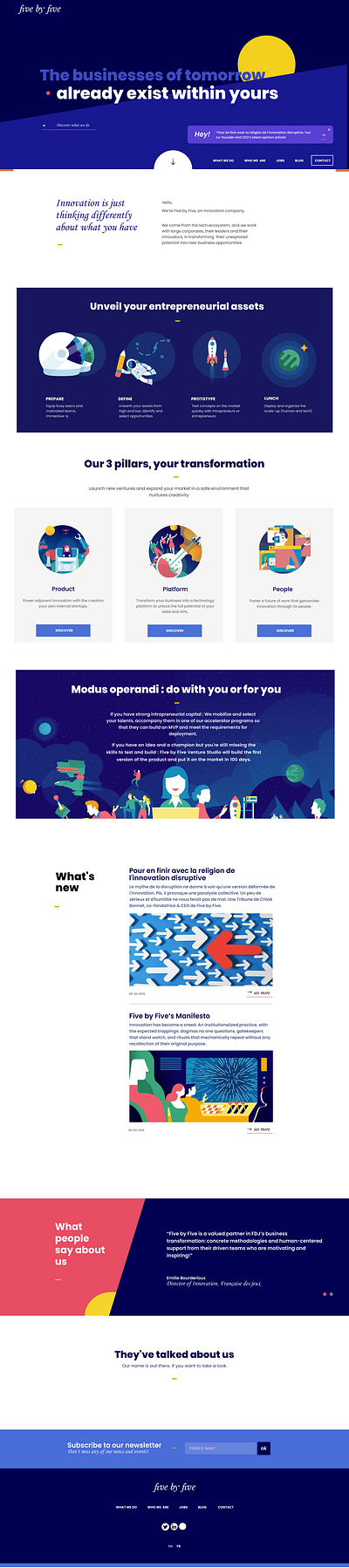 five by five ui