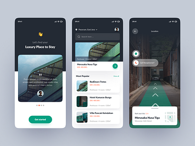 SeWoA - Apartment Rental Mobile App android apartment app design ios mobileapp rental rentalapp resort ui ui ux uidesign uiux