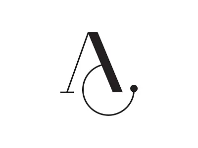 Letter A modern minimalist logo a branding font lettter a logo minimalist modern typography