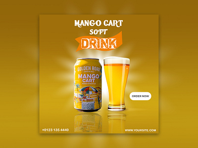 SOCIAL MEDIA BANNER FOR SOFT DRINK banner branding design drink drink banner drinks graphic design illustration logo motion graphics photoshop banner social media banner soft drink soft drink banner ui ui banner ux vector web abanner web bnner for drink