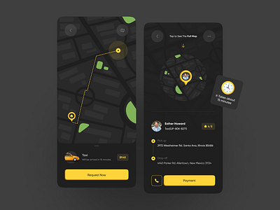 Taxi Booking app booking concept design designer illustration logo riding taxi typography ui user ux