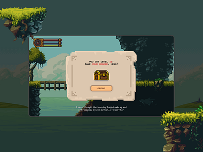 Pixel Game User Interface develop game pixelart player ui ux