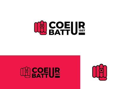 Coeur battu brand brand identity branding color color palete design dibbble dribbble dribbble best shot dribbbler dribbbler best shot graphic design illustration illustrator logo original red trend typography vector