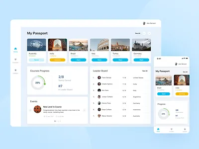 Corporate LMS to Explore Cultural Diversity corporate mentoring software ui ui design ux ux design web development