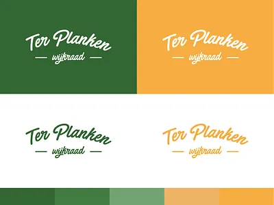 Ter Planken branding clean community concept design logo simple typography