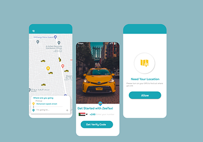 Taxi app app desi design taxi ui ux