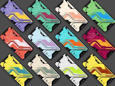 Mecha Wallpaper artwork cyberpunk machine mecha vector wallpaper
