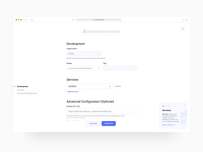 Full-screen Modal - Wizard (SaaS Web App) admin clean code coding dashboard development enterprise design enterprise ux it minimal product designer saas software ui designer ux ux designer web app web app design web application ui web application ux