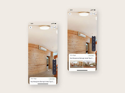 Room Virtual Tour 360 house mobile app rent rental app room tour ui ux virtual tour vr