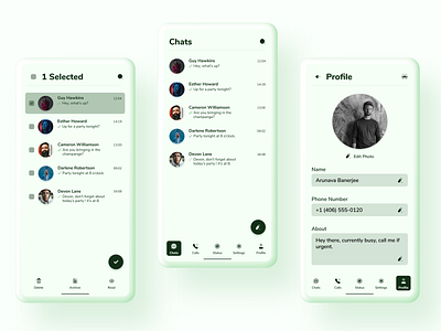 WhatsApp Android Redesign | UI Design 3d app design application design case study design design inspiration design trends figma inspiration interface design mockup redesign trends ui ui design uiux user interface design ux design uxui