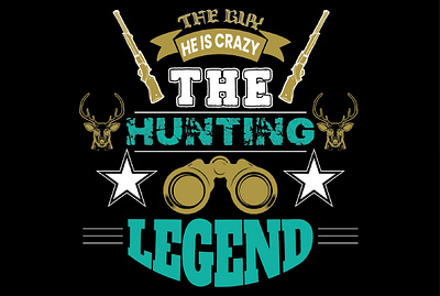 Hunting t-shirt design.... branding design graphic design hunting logo design minimal t shirt tee tshirt design typography