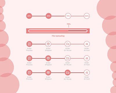 #Daily Ui Challenge 086 - Progress Bar 2021 clean daily ui 86 figma flat laoding minimal nav order progress bar question shipping ui designer