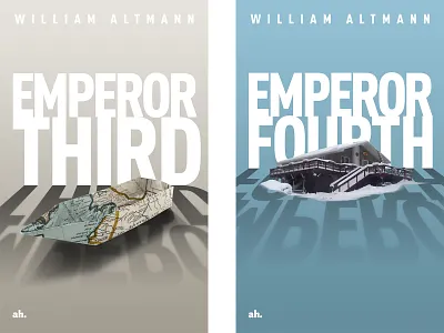 Emperor Series book covers 3 & 4 book design ebook cover