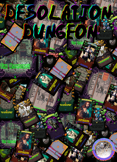 Tabletop Card Game Design branding card design design icon illustration logo typography