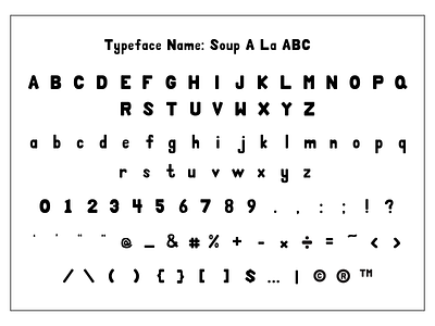 Project: Type Design graphic design print design student project student work type design typography