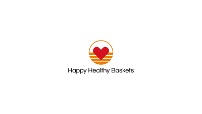 Happy healthy Baskets - Logo Concept branding design graphic design illustration illustrator logo vector