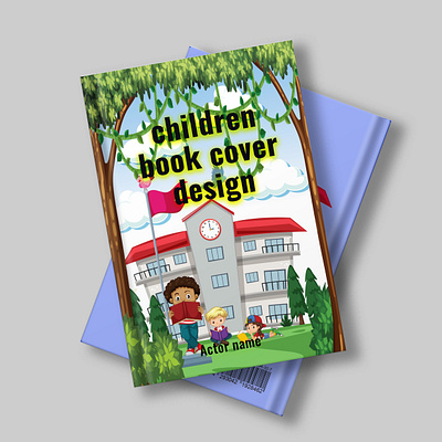 Children's book cover 3d animation book design branding design graphic design illustration logo logodesign motion graphics product design typography ui web design